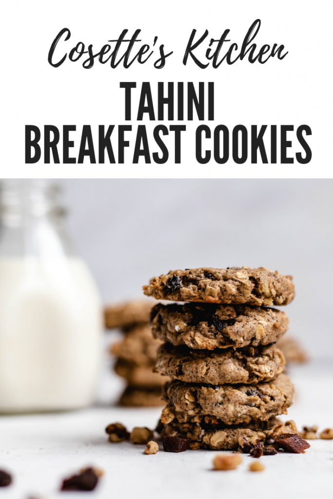 cookie, healthy, tahini, breakfast, lebanese