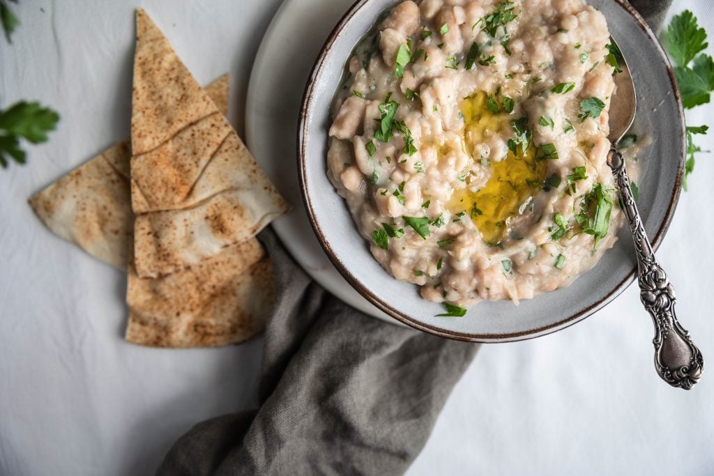 beans, fasolia, mezze, appetizer, vegan, vegetarian, gluten free, Lebanese