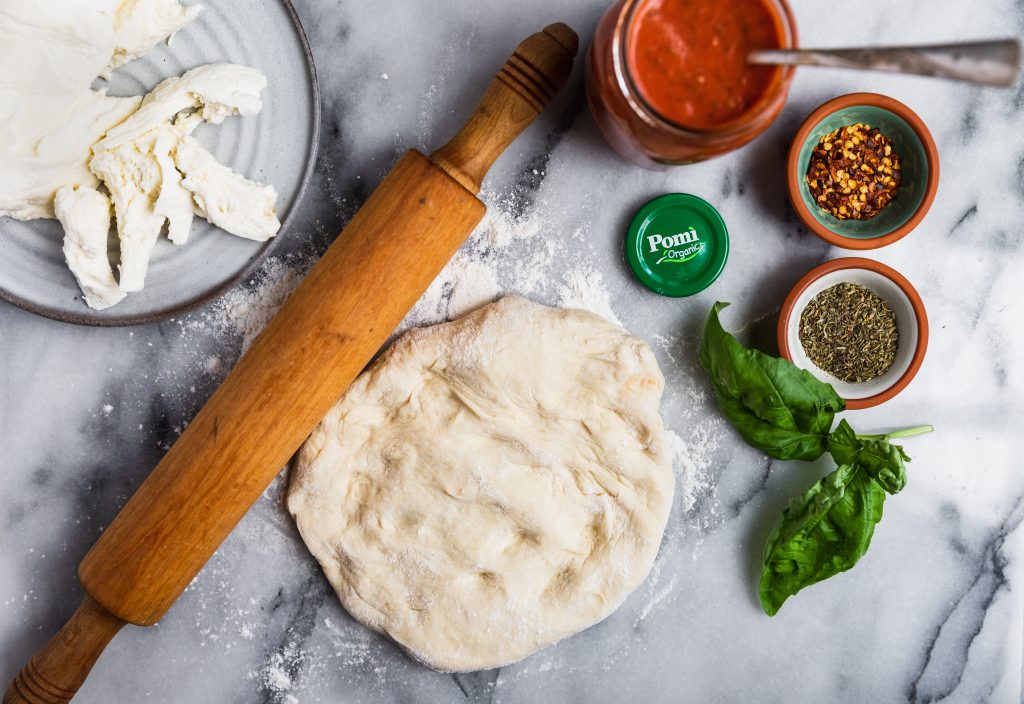 pizza, dough, flatbread, tomatoes, natural, italy, natural