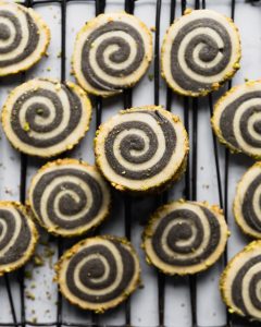 Tahini Pinwheel Cookies