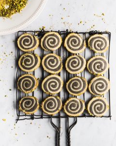 Tahini Pinwheel Cookies