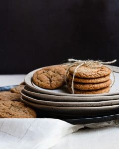 Cardamom Molasses Cookies