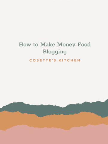 Make Money Food Bloggin