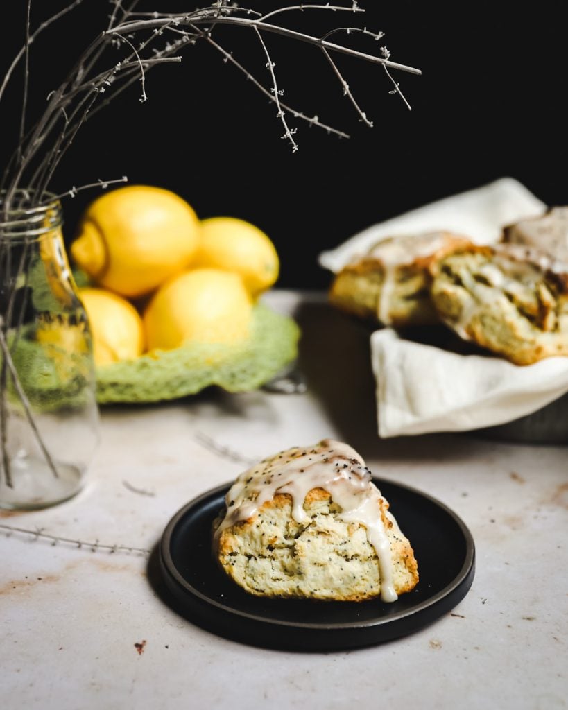 Lemon Poppy Seed Scones