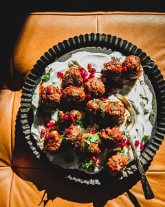 plate-of-pomegranate-lamb-meatballs