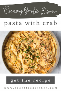 easy-creamy-garlic-lemon-pasta-with-crab