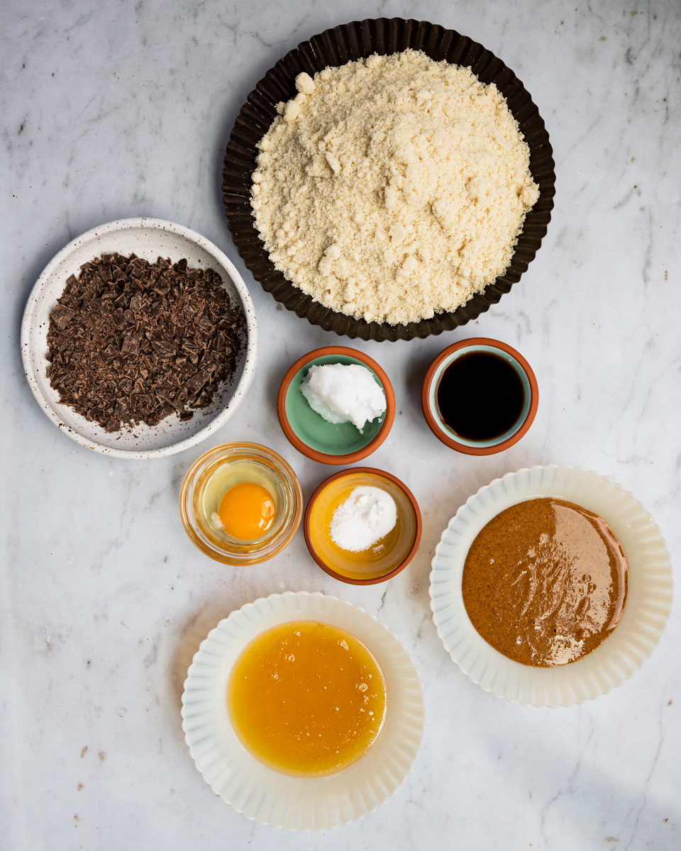 almondcookies-process-ingredients