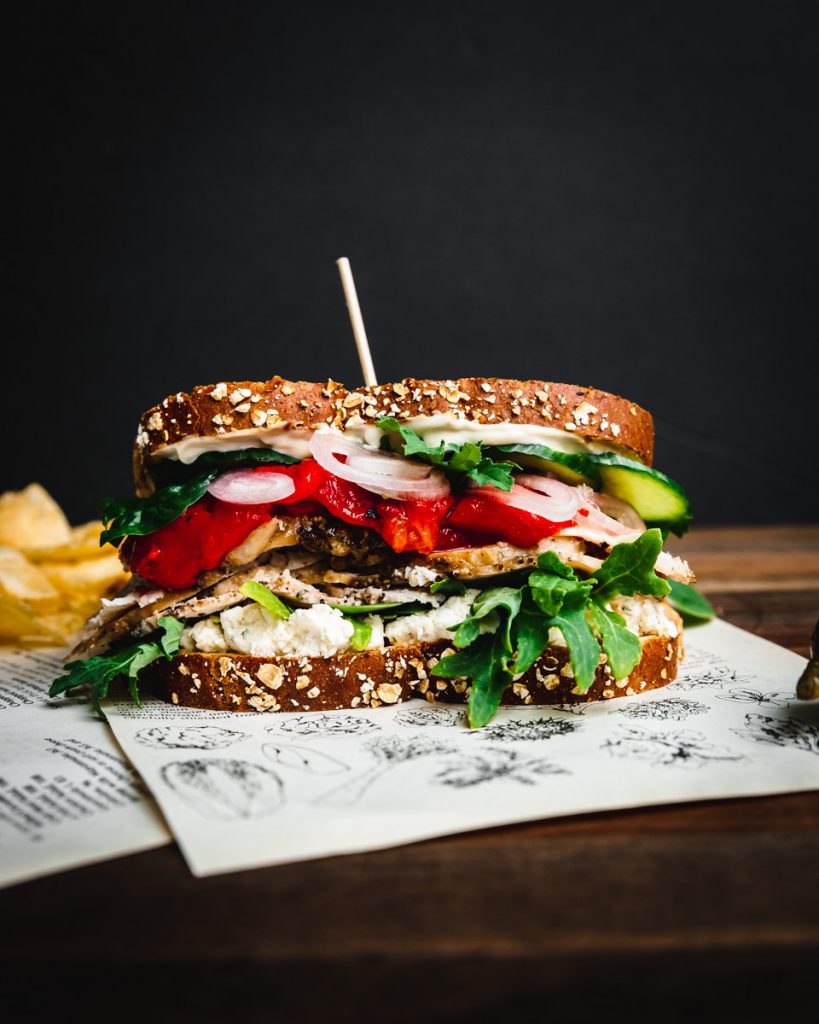 Garlic Pepper DeliStyle Roast Turkey for Sandwiches (lunchmeat