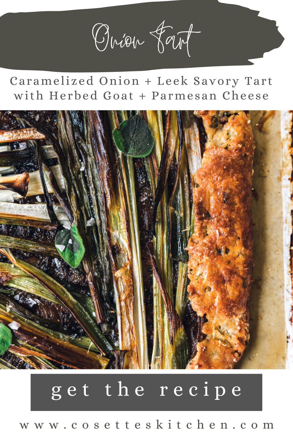 caramelized-onion-leek-savory-tart-with-herbed-goat-parmesan-cheese