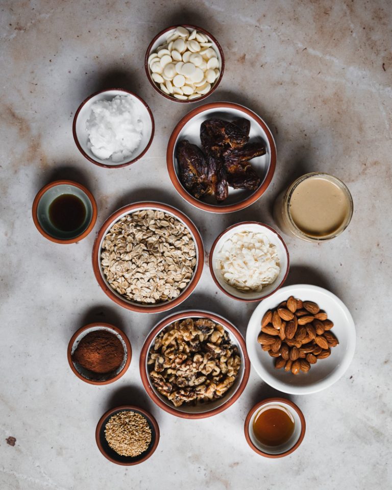 No Bake Date Energy Bites with Tahini Magic Shell Cosette's Kitchen