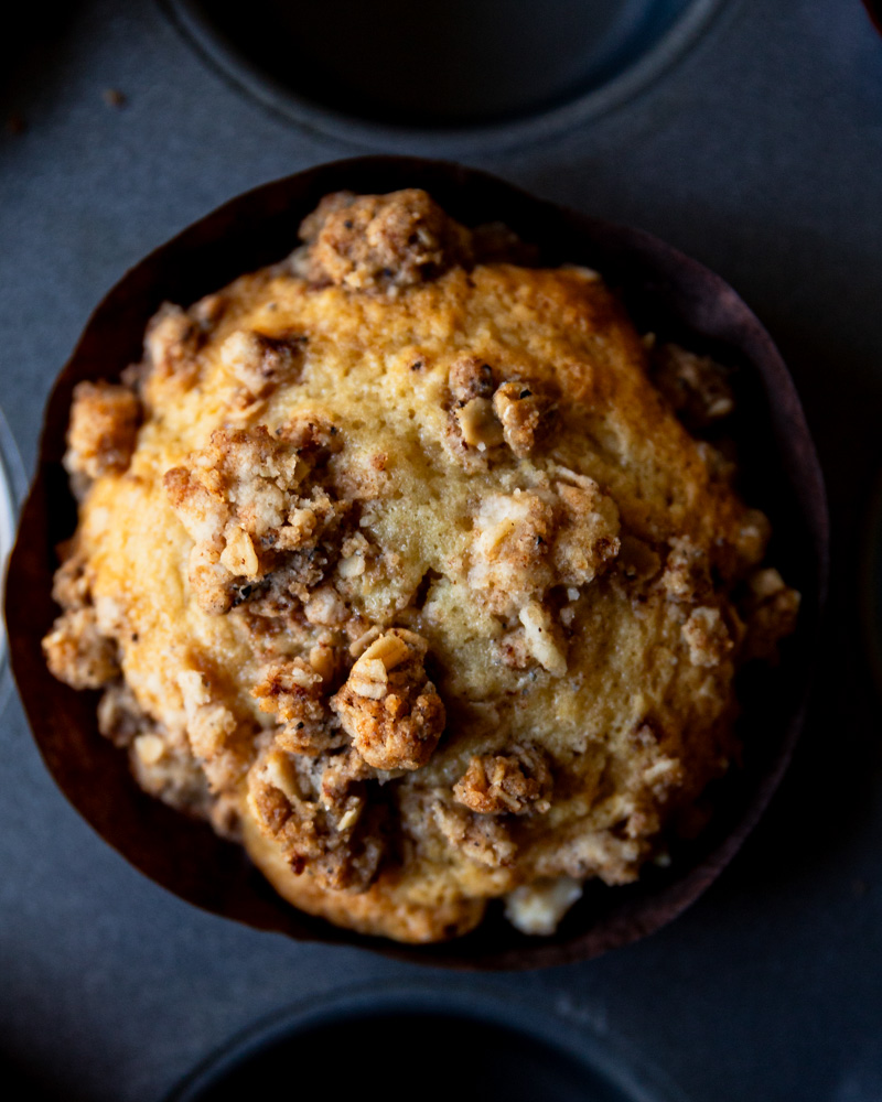 closeup view of muffins
